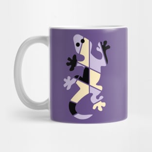 Three-color Lizard Mug